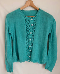 Gilet Vintage- M - Turquoise -