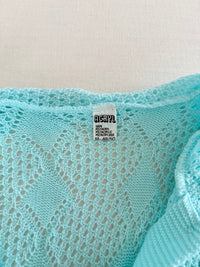 Gilet Acryl - S- Bleu turquoise