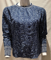 Blouse Lovie & Co - M - Bleu