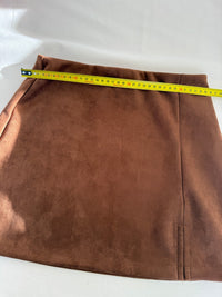 Mini-jupe Mng - S - Marron -