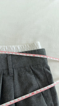 Pantalon large Bershka - 44 - gris