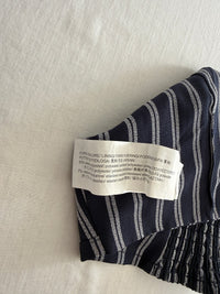 Crop top Pull&bear - M - Marine à rayures