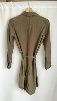 Robe chemise Ikks - 40 - Kaki -