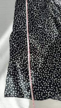 Robe mini Mango - S - Noir - Fleurie