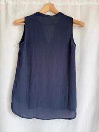 Blouse sans manches Mim -m - Bleu marine -