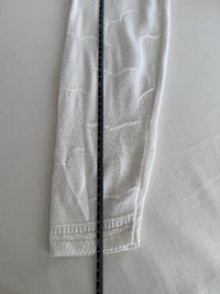 Gilet Vintage maille fine - L - Blanc