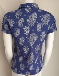 Chemise Lanidor - M - Bleu Et Blanc -