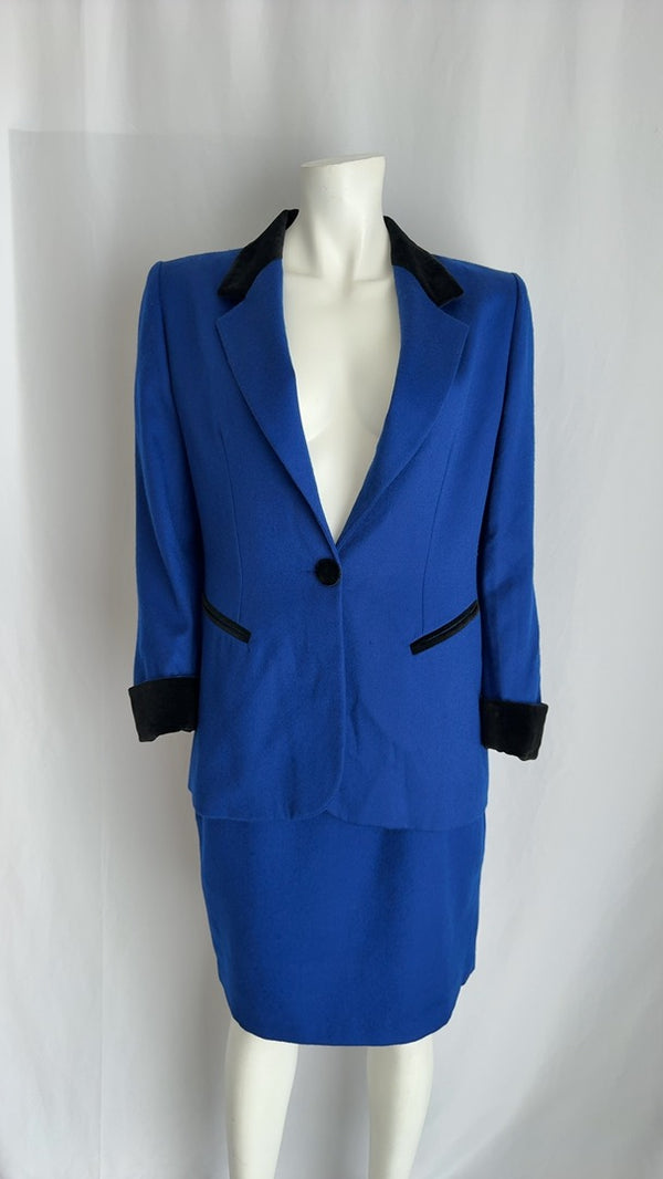 Ensemble tailleur 1-2-3 bleu 38/40