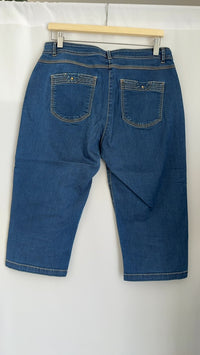 Pantacourt femme Armand Thiery - Fr 42 - bleu