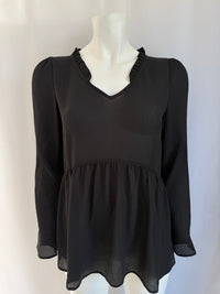 Blouse peplum Promod - M - Noir