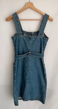 Robe en jean Papaya - 36 - bleu -