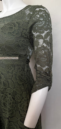 Robe Casual Made In Italy - S - Vert Foncé -
