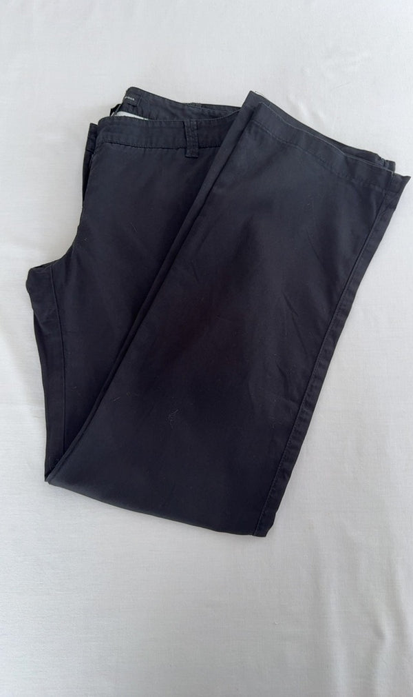 Pantalon droit Mango - 38 - Noir