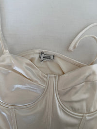 Crop top Pimkie - S - Crème -