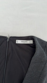 Robe Mango - Xl - Gris -