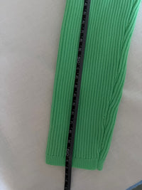 Crop top Pimkie - Xs - Vert - maille côtelée