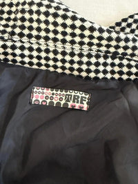 Veste pied-de-poule - 38 - Noir -