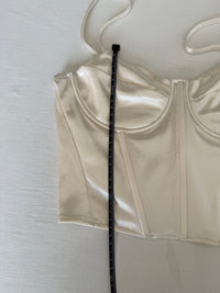 Crop top Pimkie - S - Crème -