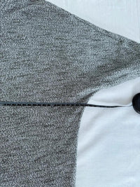 Pull Mango - M - Gris -