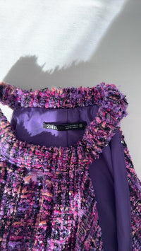 Robe mini Zara - S - Violet -