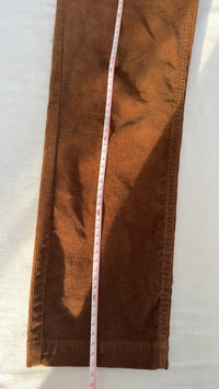 Pantalon velours côtelé Mango - 38 - Marron