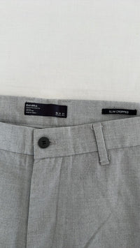 Pantalon Bershka - 40 - Gris