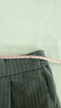 Pantalon carotte Pull & Bear - S - Gris