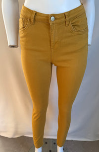 Pantalon Ajusté Promod - 36 - Moutarde -