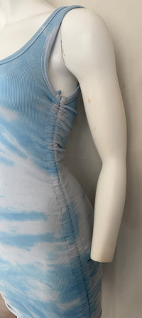 Robe courte Pull & Bear - M - Bleu ciel -