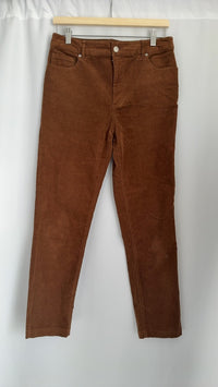 Pantalon velours côtelé Mango - 38 - Marron