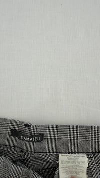 Pantalon tailleur Camaïeu - 38 - Gris -