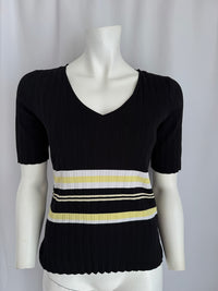 Top en maille Morgan - L - Noir -