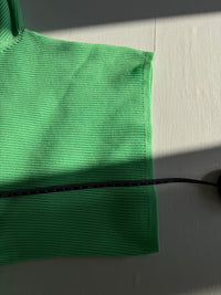Crop top Pimkie - Xs - Vert - maille côtelée