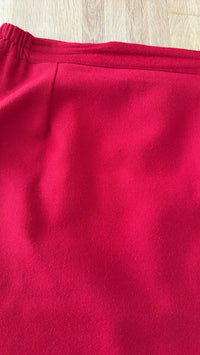 Ensemble tailleur femme sarah b. - Fr 42 - rouge - Laine