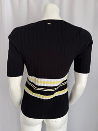 Top en maille Morgan - L - Noir -