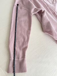 Gilet boutonné style surchemise Madeleine - 42 - Rose