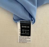 Robe Casual Shein - M - Bleu Clair -
