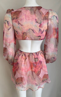 Ensemble - Xs - Rose Et Crème -