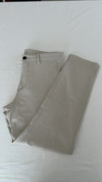 Pantalon ajusté Zara - 40 - Beige