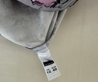 Jupe Midi vintage George - 40 - Violet Et Lila - Fleurs