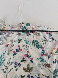 Top Armand Thiery - L - Crème imprimé fleuri -