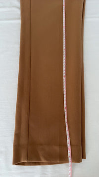Pantalon Kiabi - 36 - Marron - boutons dorés taille haute