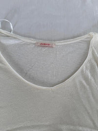 T-shirt Camaieu 100% lin - S - Blanc