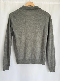 Pull col polo Camaïeu - M - Gris -