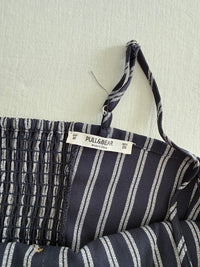 Crop top Pull&bear - M - Marine à rayures