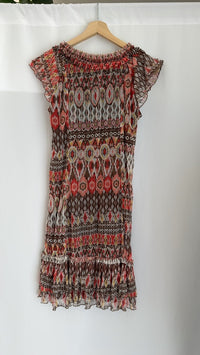 Robe Armand Thiery 44 multico marron
