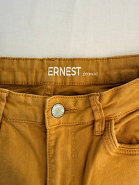 Pantalon Ajusté Promod - 36 - Moutarde -