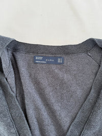 Cardigan Zara - M - Gris -