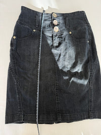 Jupe en jean Gina Tricot - 34 - Noir