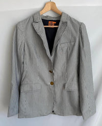 Blazer Tory Burch - 40 - Bleu Marine à rayures -